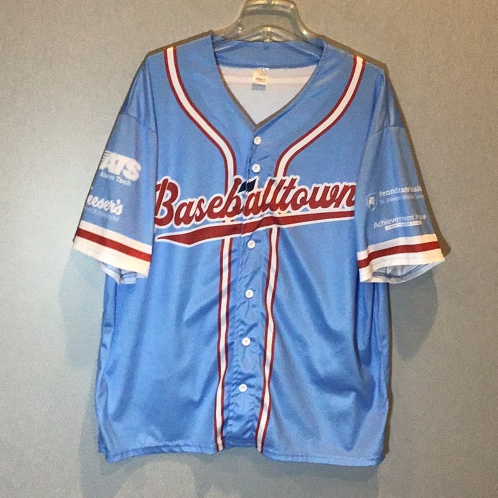 Reading fightin Phillies baseball jersey SGA
